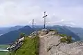 Auf dem Kranzhorngipfel