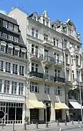 denkmalgeschütztes, ehemaliges Hotel Ries