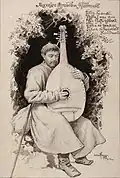 Porträt von Kobsar Mychajlo Krawtschenko, 1903