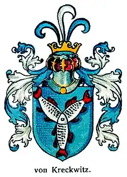 Wappen derer von Kreckwitz