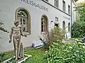 Garten auf der Rückseite der Galerie