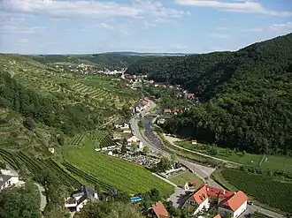 Blick von der Ruine Senftenberg
