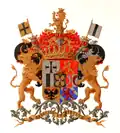 Wappen der russischen Grafen Belzig von Kreutz
