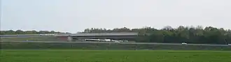 Blick auf das Kreuz Münster-Süd nach dem Umbau.