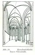 Kreuzherrenkirche, Innere Choransicht