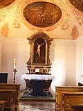 Altar der Kreuzkapelle Mülln