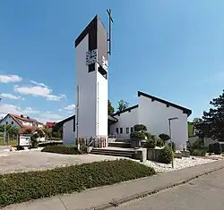 Evangelische Kreuzkirche (erbaut 1970)