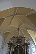 Sterngewölbe im Chor