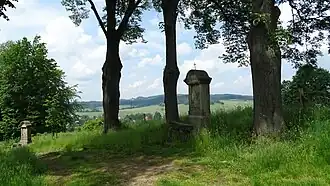 Kreuzweg auf den Gipfel des Annaberg