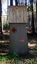 XII (Jesus stirbt am Kreuz)