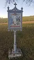 XII. Jesus stirbt am Kreuze.