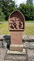 V. Simon hilft Jesu das Kreuz tragen