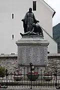 Kriegerdenkmal in Unterammergau, 1920