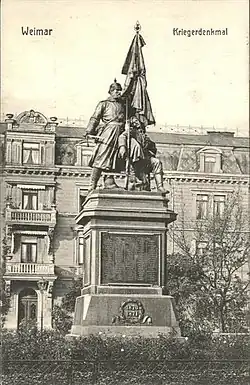 Kriegerdenkmal am Watzdorfplatz von Robert Härtel