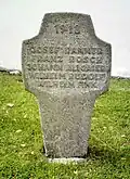 Gedenkstein für die Opfer des Ersten Weltkrieges 1918.