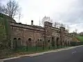 Kriegstor, Überreste deutscher Festungsanlagen des 19. Jahrhunderts
