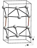 Kristallstruktur von α-Ga