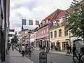 Stadtzentrum von Kristianstad