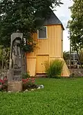 Glockenturm der Kirche