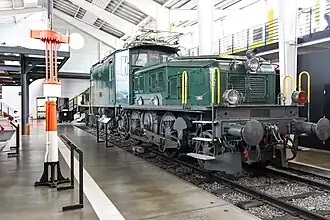 Ce 6/8II 14254 im Verkehrshaus in Luzern