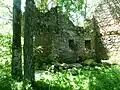 Burgruine Kronest: Südliche Wand