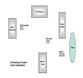 Lageplan der Wüstung