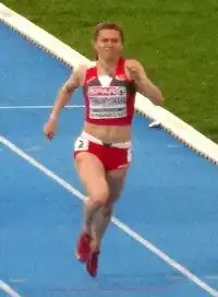 Kryszina Zimanouskaja Rang vier in&nbsp;23,22&nbsp;s