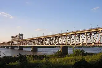 Krjukiw-Brücke Крюківський міст