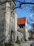 Seitenschiff der Kirche