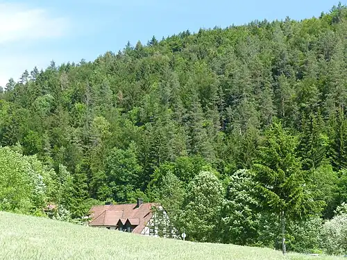 Die abgelegene Einöde Kuchenmühle