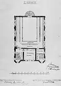 Plan des Obergeschosses (1906)