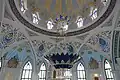 Decke mit Leuchter