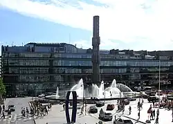 Kulturhuset und der Glasobelisk (2007)