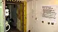 Eingang in den Bunker