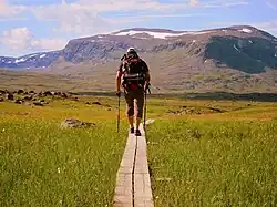 Kungsleden zwischen Alesjaure und Tjäktja
