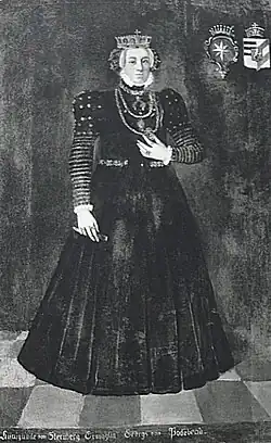 Kunigunde von Sternberg (1425–1449), Gemahlin Georgs von Podiebrad