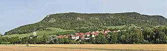 Großer Gleisberg hinter dem Jenaer Stadtteil Kunitz