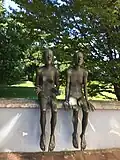Bronzefigur "Das Paar" des Künstlers Volkmar Kühn