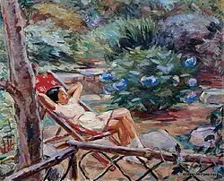 Im Garten, 1947
