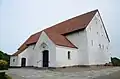 Kværs Kirke von Nordwesten