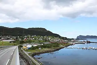 Blick auf Kvalsund
