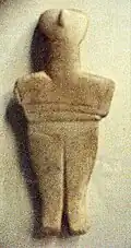 Idol vom kretischen „Koumasatyp“, Archäologisches Museum Iraklio