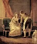 Apotheker mit Klistierspritze