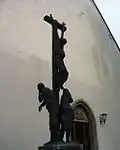 Kreuzigungsgruppe vor der Peterskirche