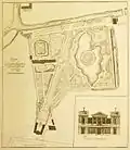 Plan von Löhrs Garten