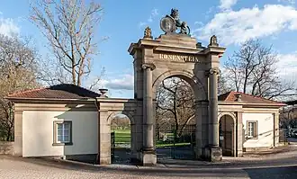 Löwentor am Rosensteinpark