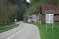Landesgrenze zu Frankreich