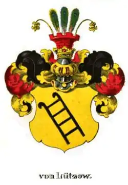 Wappen derer von Lützow (16.&nbsp;Jahr­hundert)