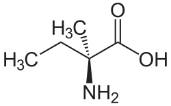 Struktur von Isovalin