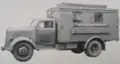 Der Fernschreib­anschluss­kraftwagen G (305/2).